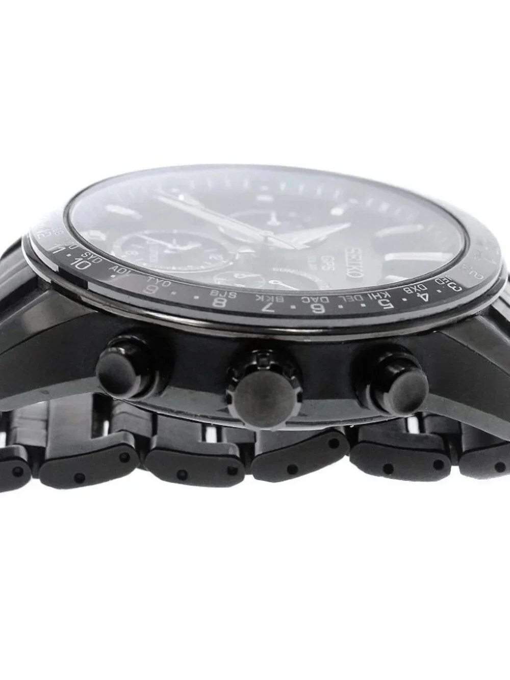 SEIKO Astron SBXC037/5X53-0AB0 GPS black Dial Solar Powered Radio Men's_966749